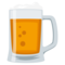 Beer Mug emoji on Emojione